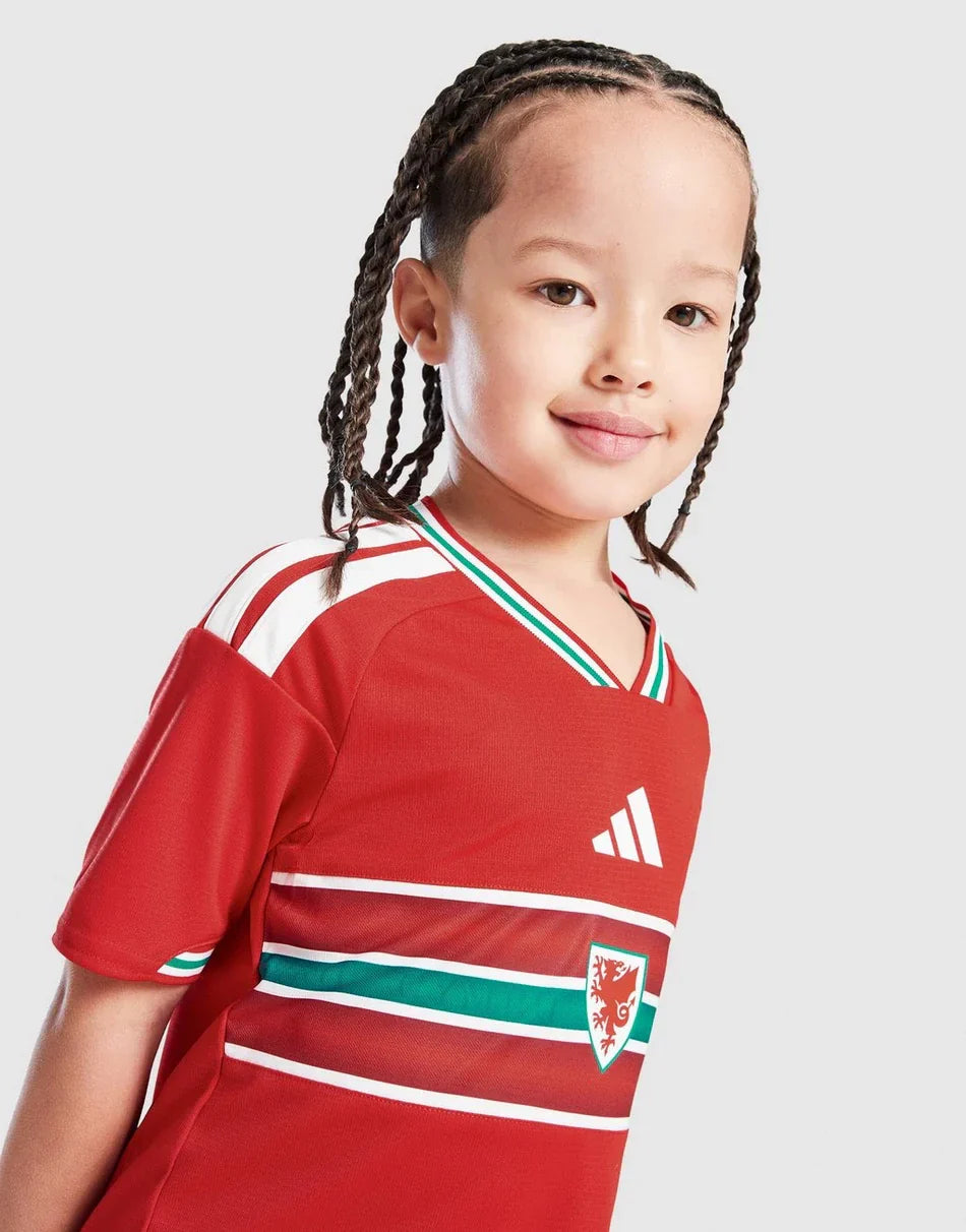 World Cup Wales 2026 Home Kit Kids
